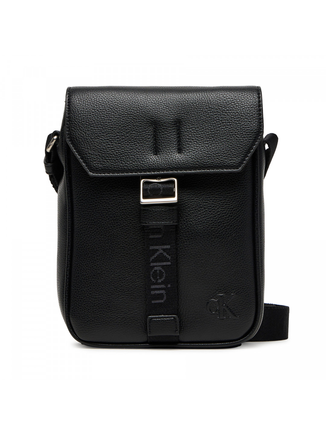 Brašna Calvin Klein Cargo Flap Reporter LV04D3131G Černá